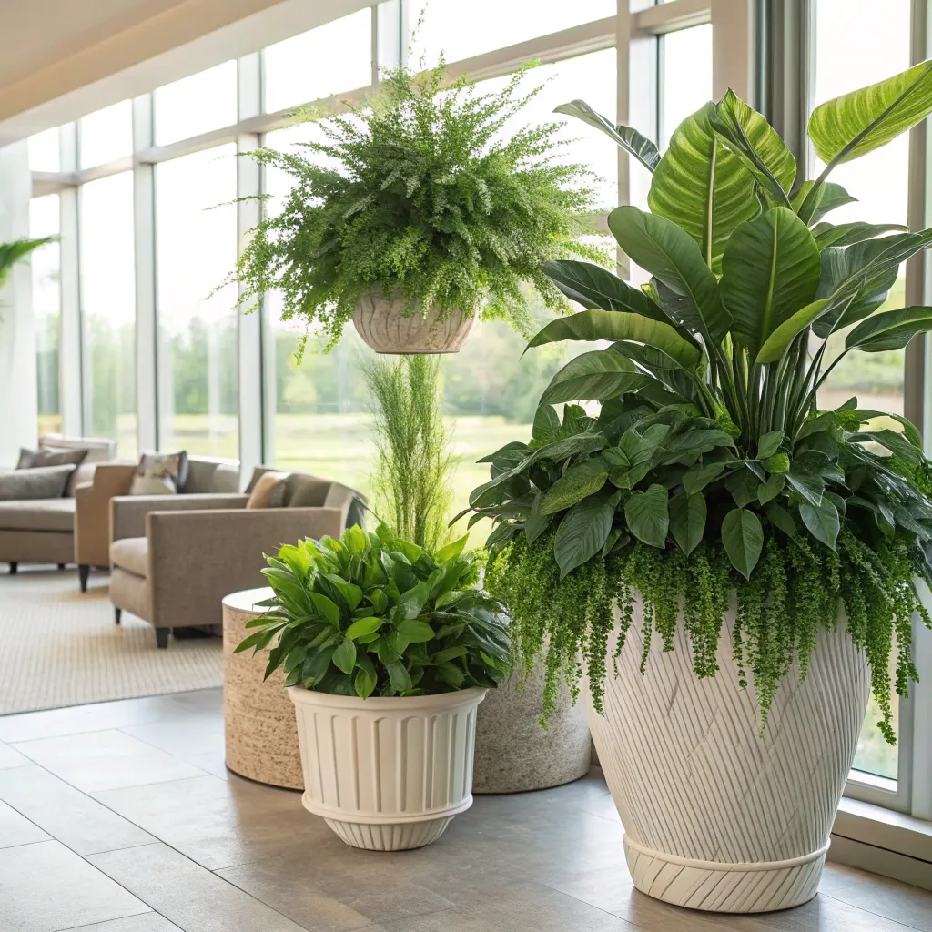 Indoor plants design