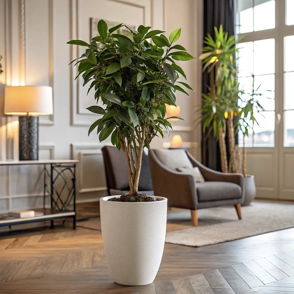 Indoor plant in a stylish room